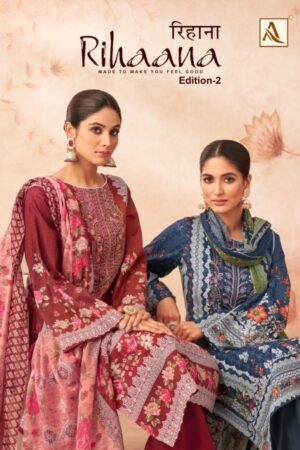 ALOK SUIT RIHAANA EDITION 2 COTTON SUITS WHOLESALER 11.jpg