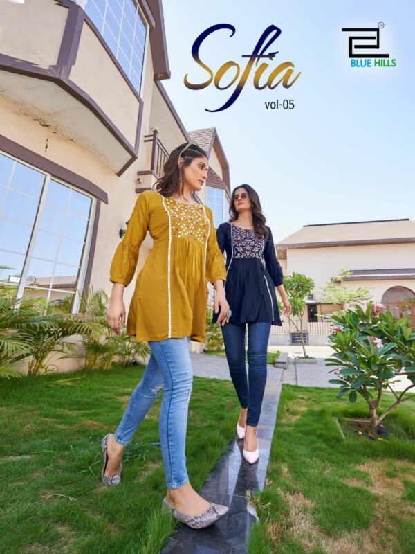BLUE HILLS SOFIA VOL 5 RAYON SHORT KURTIS DISTRIBUTOR IN SURAT 1.jpg