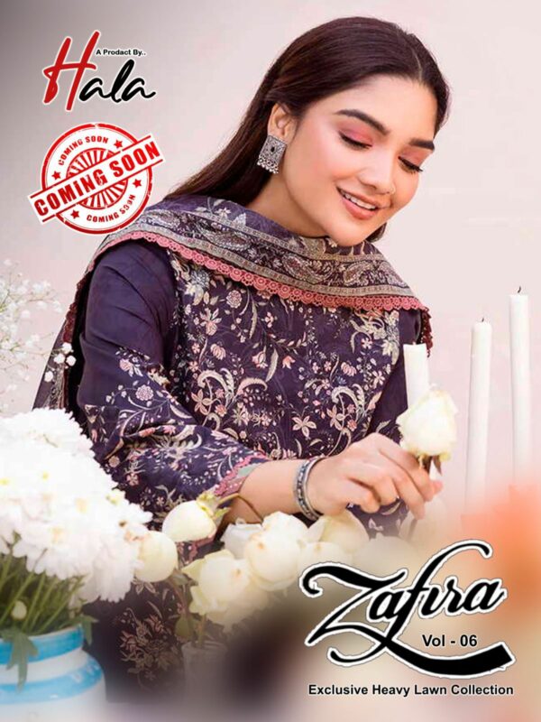 HALA ZAFIRA VOL 6 COTTON KARACHI PRINT SALWAR SUIT WHOLESALER IN SURAT 8.jpg