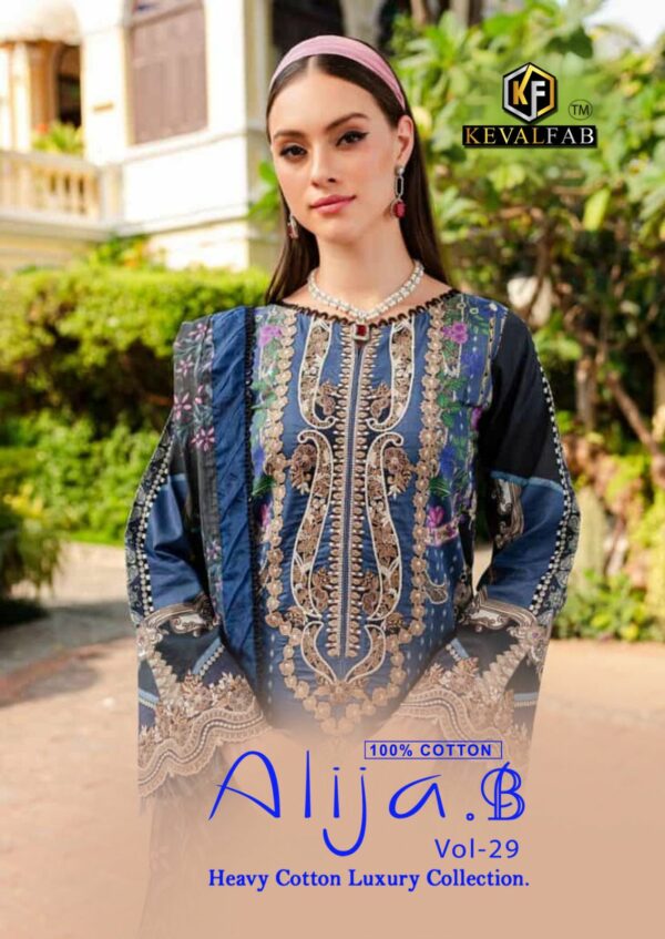 KEVAL FAB ALIJA B VOL 29 COTTON KARACHI SUITS 7.jpg