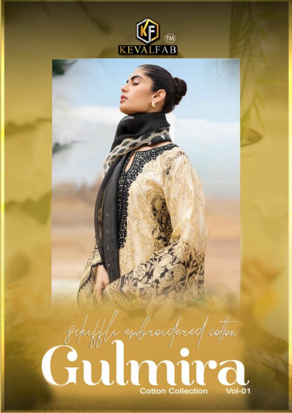 KEVAL FAB GULMIRA COTTON COLLECTION VOL 1 SALWAR SUIT DISTRIBUTOR IN SURAT 1.jpg