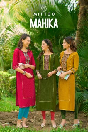 MITTOO MAHIKA VISCOSE HANDWORK KURTIS CATALOGUE WHOLESALER IN SURAT 1.jpg