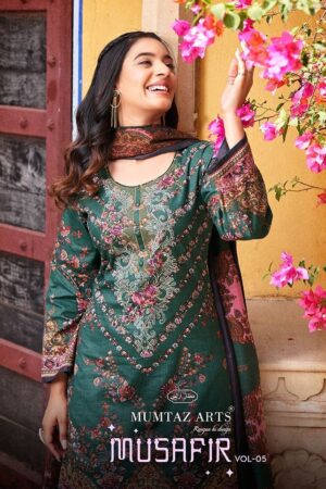 MUMTAZ ARTS MUSAFIR VOL 5 COTTON DIGITAL PRINT SALWAR SUIT WHOLESALER IN SURAT 1.jpg