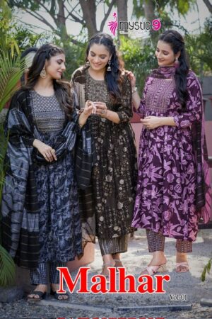 MYSTIC9 MALHAR VOL 1 READYMADE NYRA CUT KURTIS CATALOGUE SUPPLIER IN SURAT 1.jpg