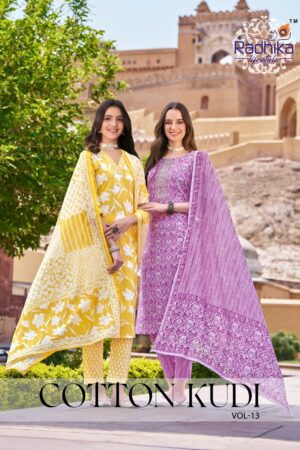RADHIKA LIFESTYLE COTTON KUDI VOL 13 READYMADE KURTIS WHOLESALER IN SURAT 1.jpg