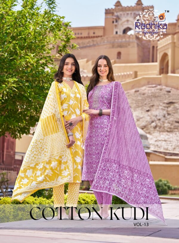RADHIKA LIFESTYLE COTTON KUDI VOL 13 READYMADE KURTIS WHOLESALER IN SURAT 1.jpg
