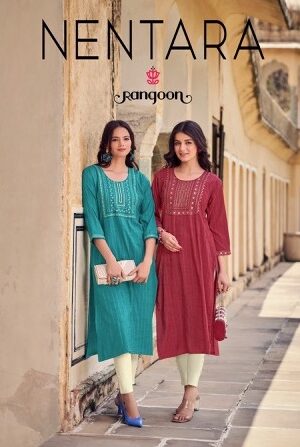 RANGOON NENTARA RAYON EMBROIDERY KURTIS CATALOGUE SUPPLIER IN SURAT 1.jpg