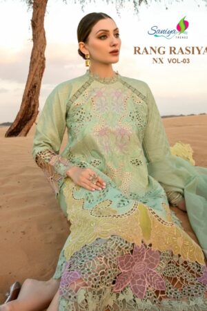 SANIYA TRENDZ RANG RASIYA NX VOL 3 COTTON CHIKANKARI SALWAR SUIT SUPPLIER IN SURAT 2.jpg