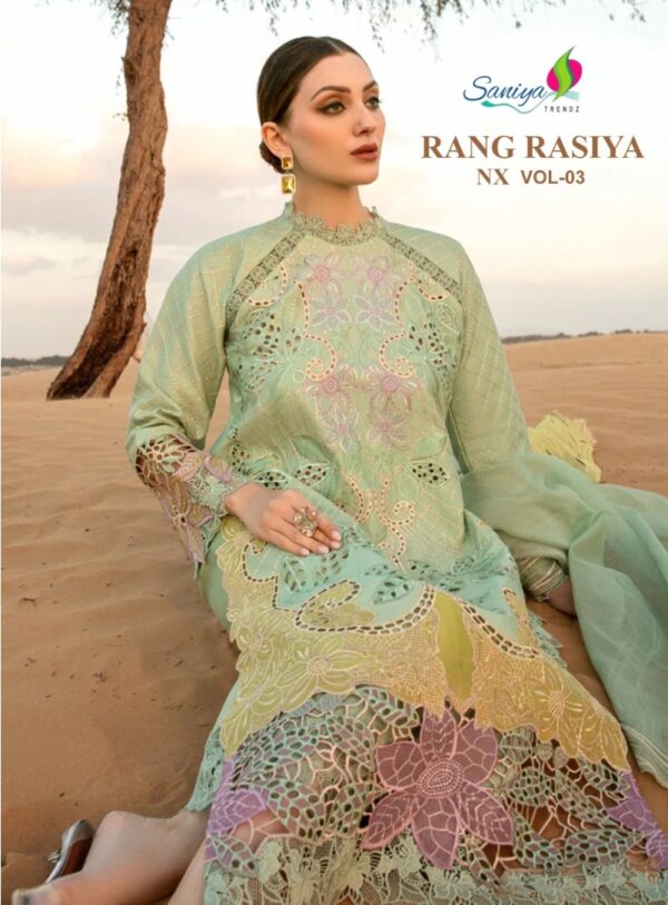 SANIYA TRENDZ RANG RASIYA NX VOL 3 COTTON CHIKANKARI SALWAR SUIT SUPPLIER IN SURAT 2.jpg