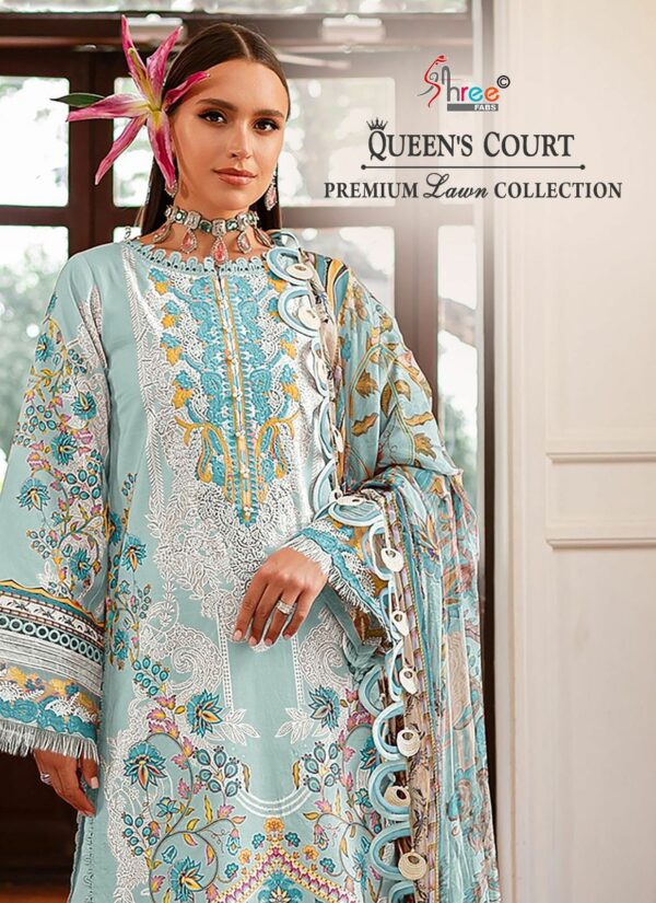 SHREE FABS QUEENS COURT PREMIUM LAWN COLLECTION SALWAR SUIT WHOLESALER IN SURAT 1.jpg