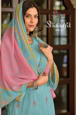 SHREE FABS SHANAYA VOL 2 COTTON EMBROIDERY SALWAR KAMEEZ WHOLESALER IN SURAT 1.jpg