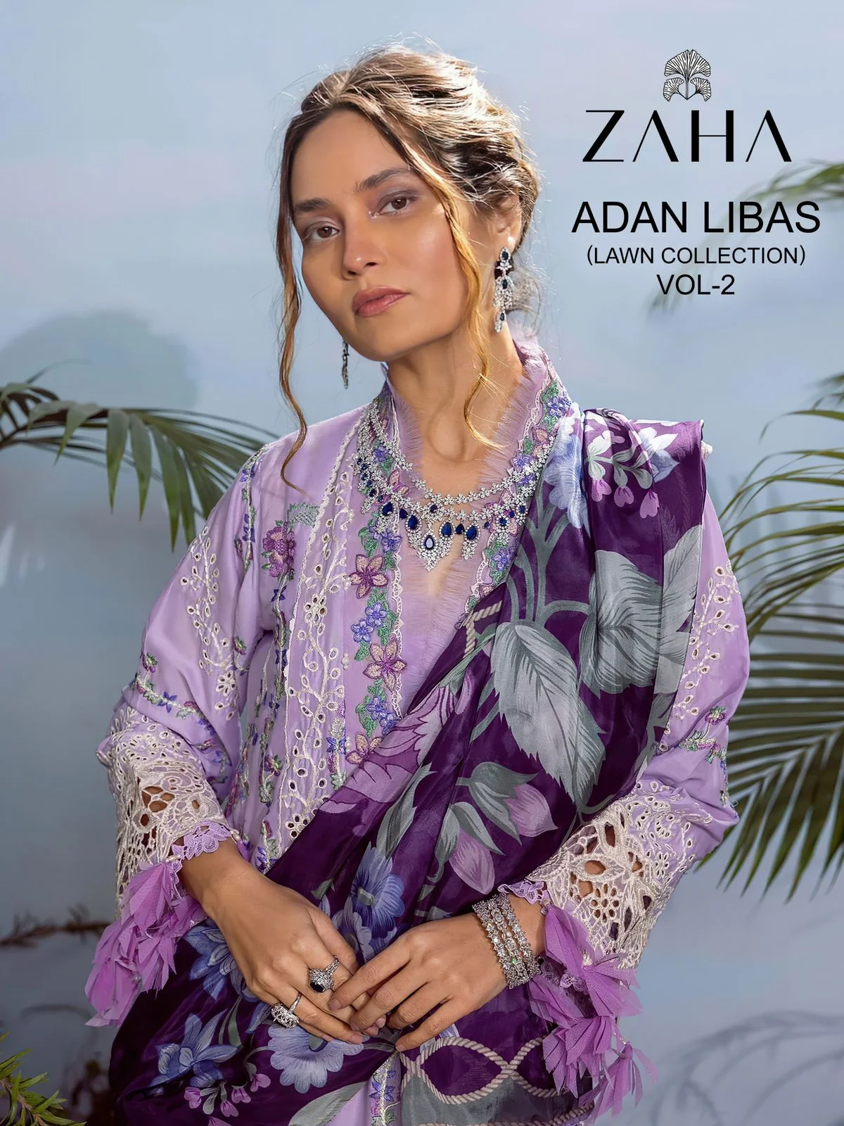 ZAHA ADAN LIBAS VOL 2 at Rehmat Boutique Rehmat Boutique ZAHA ADAN LIBAS VOL 2 ZAHA ADAN LIBAS VOL 2 LAWN COLLECTION SALWAR KAMEEZ SUPPLIER IN SURAT 1.jpg