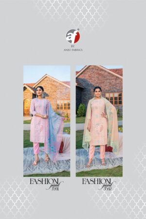thumbs ANJU FABRICS FASHION POINT VOL 2 KURTI PANT WITH DUPATTA WHOLESALER IN SURAT 14.jpg