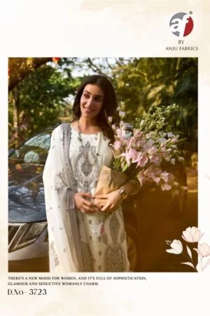 thumbs ANJU FABRICS FLAIRS VOL 3 COTTON KURTI PANT WITH DUPATTA WHOLESALER IN SURAT 12.jpg