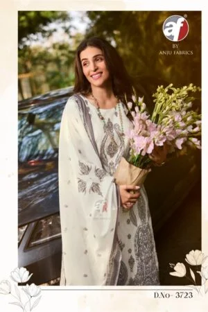 thumbs ANJU FABRICS FLAIRS VOL 3 COTTON KURTI PANT WITH DUPATTA WHOLESALER IN SURAT 18.jpg