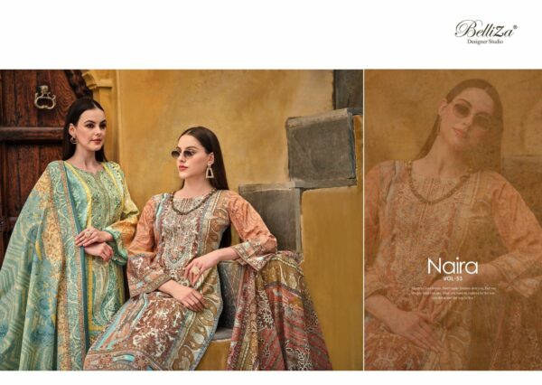thumbs BELLIZA NAIRA VOL 53 COTTON EMBROIDERY SALWAR KAMEEZ DISTRIBUTOR IN SURAT 4