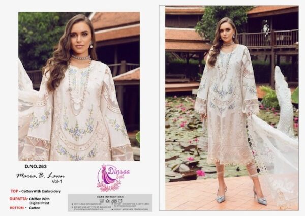 thumbs DINSAA SUIT MARIA B LAWN VOL 1 PAKISTANI SALWAR SUIT WHOLESALER IN SURAT 1.jpg