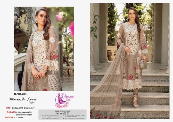 thumbs DINSAA SUIT MARIA B LAWN VOL 1 PAKISTANI SALWAR SUIT WHOLESALER IN SURAT 2.jpg