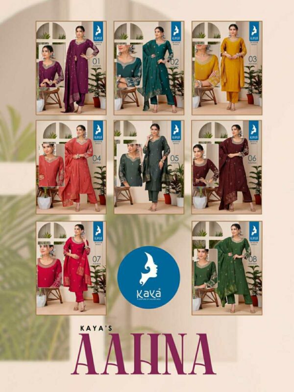 thumbs KAYA KURTI AAHNA ROMAN SILK READYMADE KURTIS CATALOGUE DISTRIBUTOR IN SURAT 12.jpg