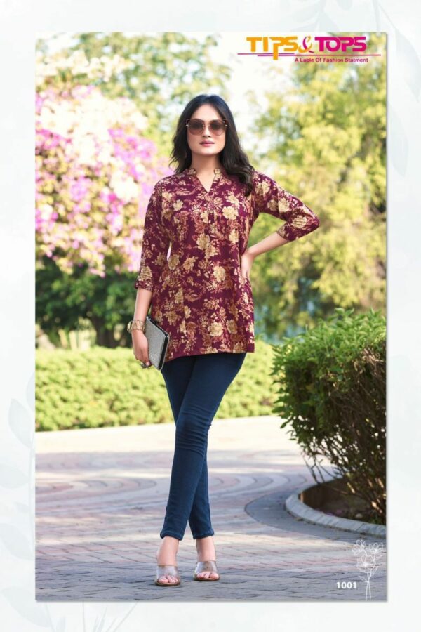 thumbs TIPS TOPS COTTON SHORTIES VOL 5 COTTON SHORT KURTIS WHOLESALER IN SURAT 2.jpg