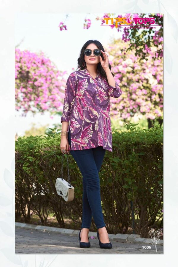 thumbs TIPS TOPS COTTON SHORTIES VOL 5 COTTON SHORT KURTIS WHOLESALER IN SURAT 7.jpg