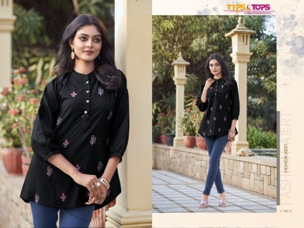 thumbs TIPS TOPS LIFESTYLE COTTON SHORT KURTIS WHOLESALER IN SURAT 3.jpg