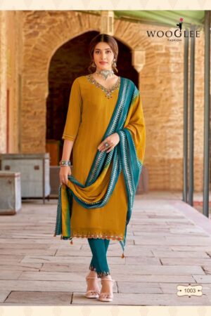 thumbs WOOGLEE KAAVISHA RAYON READYMADE KURTI CATALOGUE DISTRIBUTOR IN SURAT 3.jpg