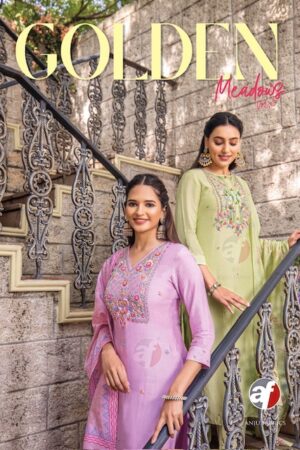 ANJU FABRICS GOLDEN MEADOWS VOL 3 READYMADE DESIGNER KURTIS SUPPLIER IN SURAT 1.jpg