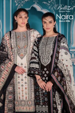 BELLIZA NAIRA BLACK WHITE COTTON SALWAR SUIT DISTRIBUTOR IN SURAT 1.jpg