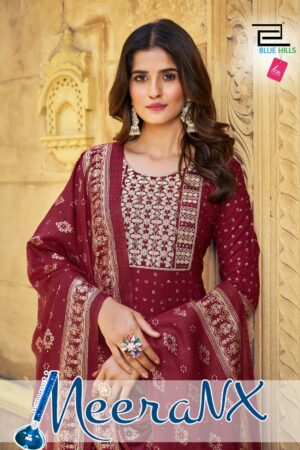 BLUE HILLS MEERA NX RAYON READYMADE KURTI CATALOGUE WHOLESALER IN SURAT 13.jpg