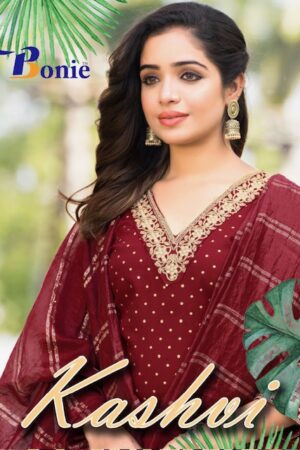 BONIE KASHVI READYMADE RAYON KURTI CATALOGUE WHOLESALER IN SURAT 1.jpg
