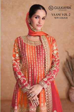 GULKAYRA DESIGNER VAANI VOL 2 NEW COLOUR SALWAR SUITS SUPPLIER IN SURAT 1.jpg