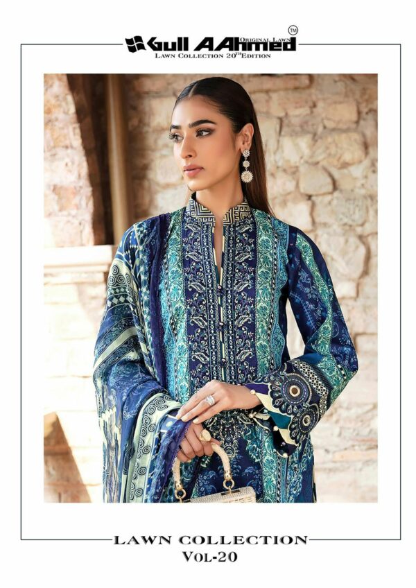 GULL AAHMED LAWN COLLECTION VOL 20 SALWAR KAMEEZ DISTRIBUTOR IN SURAT 1.jpg