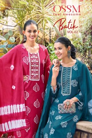 OSSM BATIK VOL 2 READYMADE FANCY SUMMER COLLECTION KURTIS SUPPLIER IN SURAT 1.jpg