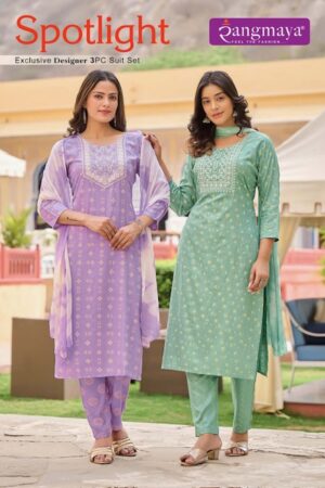 RANGMAYA SPOTLIGHT READYMADE RAYON KURTIS CATALOGUE WHOLESALER IN SURAT 1.jpg
