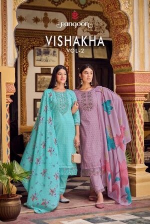 RANGOON VISHAKHA VOL 2 READYMADE COTTON EMBROIDERY KURTIS WHOLESALER IN SURAT 1.jpg
