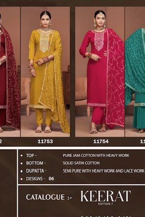 TRIPLE A KEERAT EDITION 7 COTTON EMBROIDERY SALWAR SUIT WHOLESALER IN SURAT 7.jpg