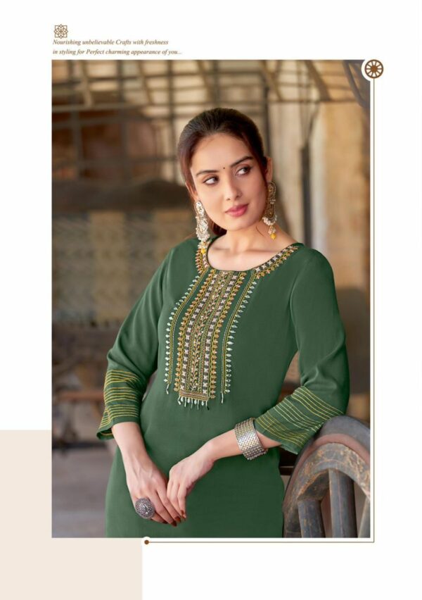 thumbs KADLEE KAVERI RAYON EMBROIDERY KURTI CATALOGUE WHOLESALER IN SURAT 10.jpg