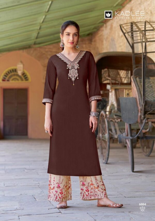 thumbs KADLEE KAVERI RAYON EMBROIDERY KURTI CATALOGUE WHOLESALER IN SURAT 4.jpg