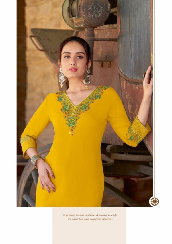 thumbs KADLEE KAVERI RAYON EMBROIDERY KURTI CATALOGUE WHOLESALER IN SURAT 5.jpg