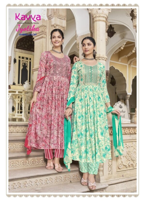 thumbs KAVYA JYOTIKA VOL 4 UMBRELLA CUT KURTI MANUFACTURER 2.jpg