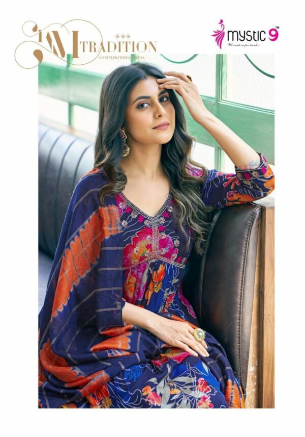 thumbs MYSTIC 9 POOJA VOL 5 ALIYA CUT READYMADE KURTI CATALOGUE WHOLESALER IN SURAT 7.jpg