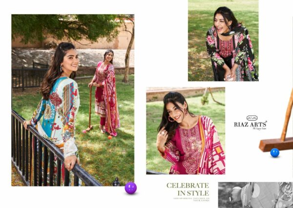 thumbs RIAZ ARTS MUSAFIR VOL 8 KARACHI LAWN SALWAR KAMEEZ WHOLESALER IN SURAT 2.jpg