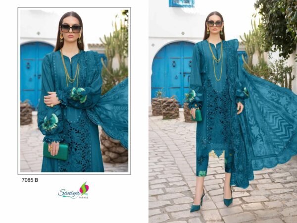 thumbs SANIYA TRENDZ D.NO 7085 CHIKANKARI PAKISTANI SALWAR SUITS WHOLESALER IN SURAT 4.jpg