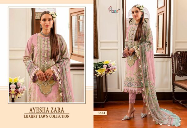 thumbs SHREE FABS AYESHA ZARA LUXURY LAWN COLLECTION SALWAR SUIT WHOLESALER IN SURAT 11.jpg