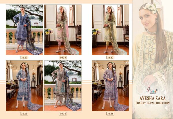 thumbs SHREE FABS AYESHA ZARA LUXURY LAWN COLLECTION SALWAR SUIT WHOLESALER IN SURAT 14.jpg
