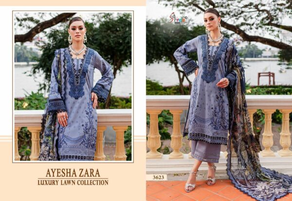 thumbs SHREE FABS AYESHA ZARA LUXURY LAWN COLLECTION SALWAR SUIT WHOLESALER IN SURAT 3.jpg