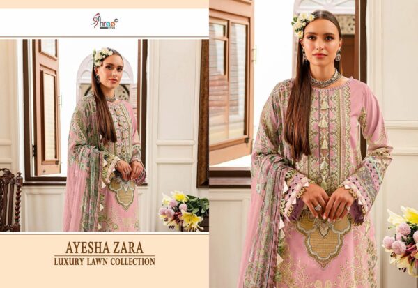 thumbs SHREE FABS AYESHA ZARA LUXURY LAWN COLLECTION SALWAR SUIT WHOLESALER IN SURAT 4.jpg