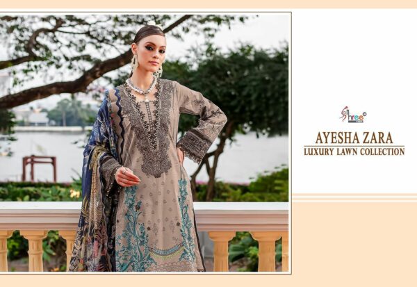 thumbs SHREE FABS AYESHA ZARA LUXURY LAWN COLLECTION SALWAR SUIT WHOLESALER IN SURAT 5.jpg