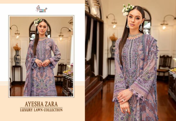 thumbs SHREE FABS AYESHA ZARA LUXURY LAWN COLLECTION SALWAR SUIT WHOLESALER IN SURAT 7.jpg